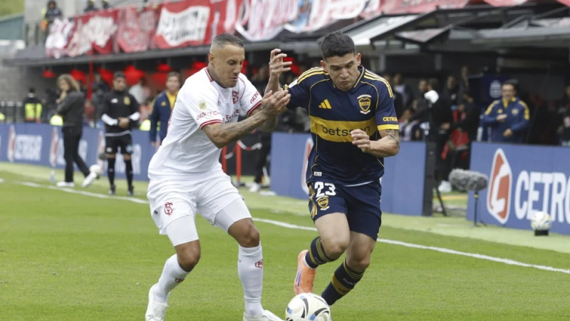 Boca lo dio vuelta y ganó un partido clave ante Barracas Central