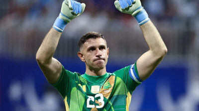 El "Dibu" Martínez fue nominado por la FIFA para el premio The Best a mejor arquero