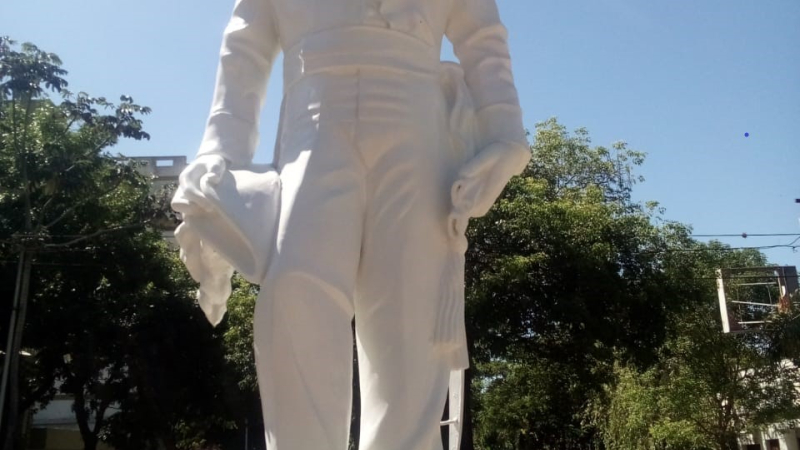 La estatua del Mariscal