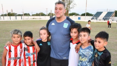 Racing de Avellaneda probó a más de 270 chicos en Campo Largo