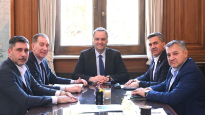 Zdero con Adorni y Santilli: "Planteamos el enorme esfuerzo que estamos haciendo"