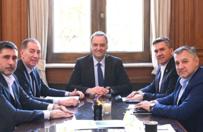 Zdero con Adorni y Santilli: "Planteamos el enorme esfuerzo que estamos haciendo"