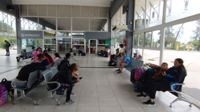 El fin de semana extralargo con poca venta de pasajes de colectivos