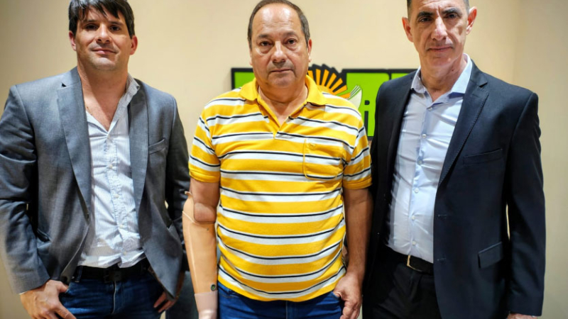 Juan Carlos Gusak, el trabajador que recuperó independencia seis años después de un accidente