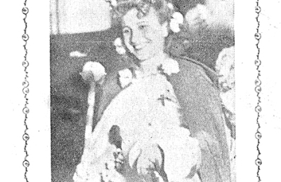 Olga Dufek, la primera Reina Nacional del Algodón