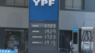 Volvieron a subir los precios de los combustibles