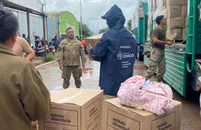 Operativo interfluvio 130: Provincia y Nación concretaron nueva asistencia