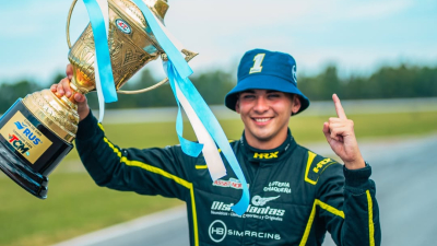 Lucas Carabajal la hizo completa: campeón y pasaje al Turismo Carretera