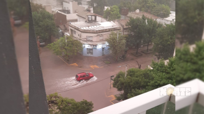 Resistencia volvió a quedar inundada en otra mañana de lluvias copiosas