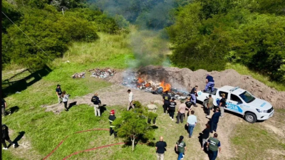La Justicia Federal amplió la prisión preventiva para los siete policías detenidos por el robo de cocaína