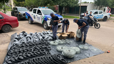 Decomisaron más de tres millones en ventiladores desarmados