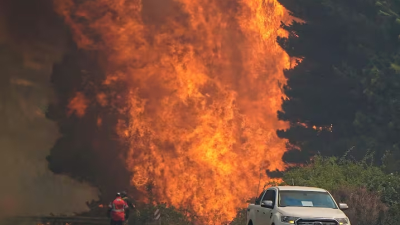 Se reactivaron los incendios en Chubut: hay varias familias evacuadas