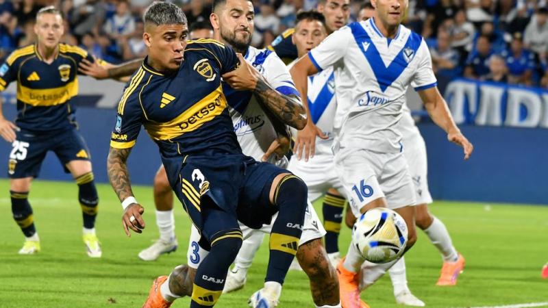 Vélez fue superior y derrotó 2-1 a Boca en el Amalfitani