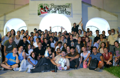En Las Garcitas se realizó un encuentro arquidiocesano de la juventud
