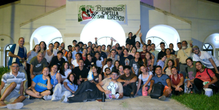 Mas de 70 jóvenes compartieron un encuentro en Las Garcitas.jpg