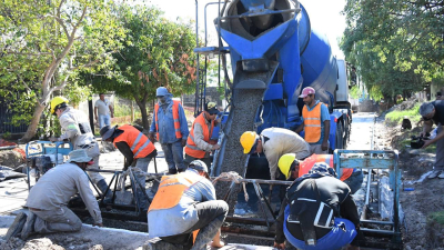 Pavimento urbano en Formosa