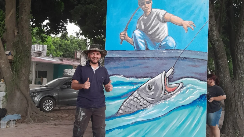 El arte ya es parte de la Fiesta Nacional de la Corvina