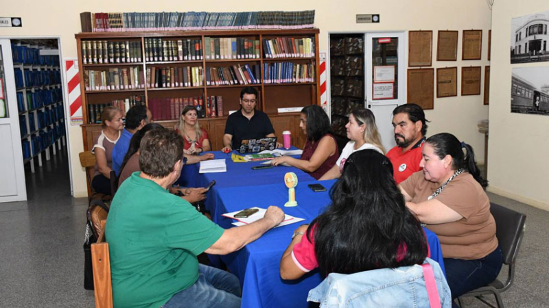 Se concretó un nuevo encuentro de la Red de Bibliotecas 