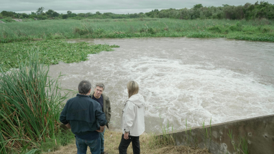 Zdero y el Comité de Emergencia verificaron el sistema de drenaje en el Gran Resistencia