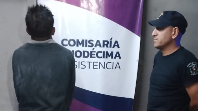 Cayó "Honorato", señalado por vecinos como autor de robos en la ciudad