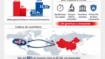 China avanza en la industria farmacéutica global