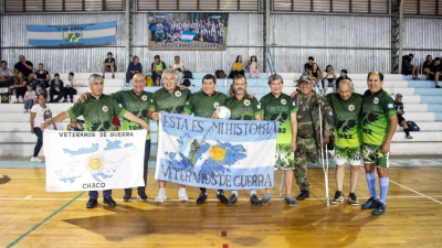 Jornada recreativa y deportiva dedicada a Malvinas en el Jaime Zapata