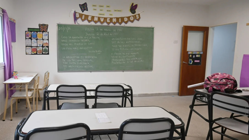 Educación dispuso la suspensión de clases presenciales por inclemencias del tiempo