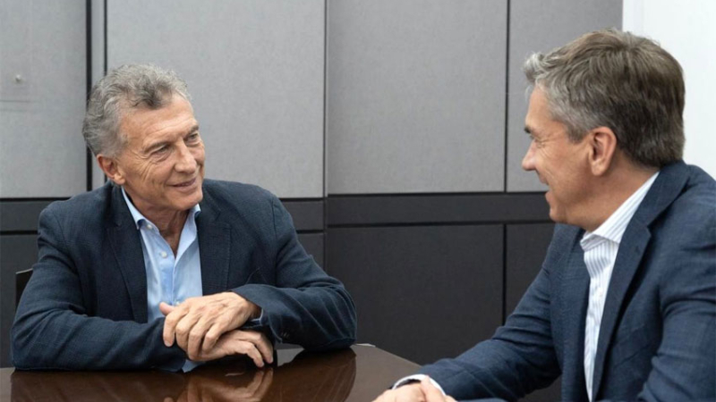 Zdero recibió al expresidente Mauricio Macri