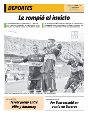 Le rompió el invicto