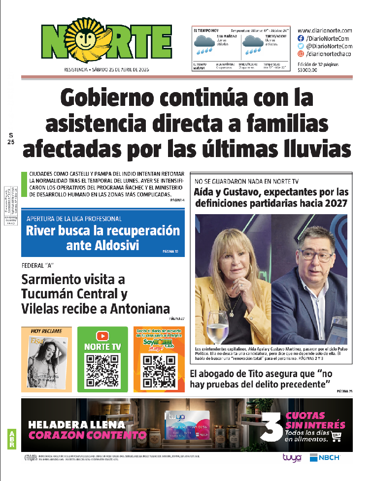 Edición del 25-04-2026