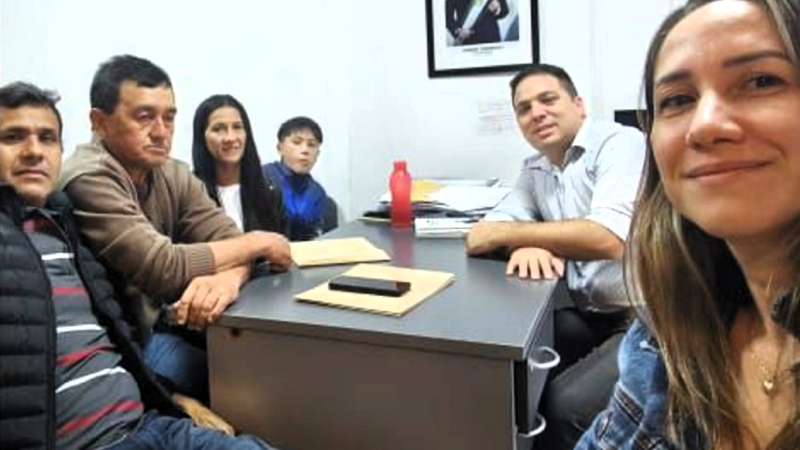 Piden asfalto y municipalidad propia para Villa Rural El Palmar