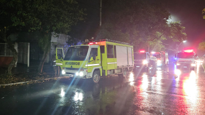Incendio de un transformador afectó a la Escuela Secundaria Pablo Ricchieri