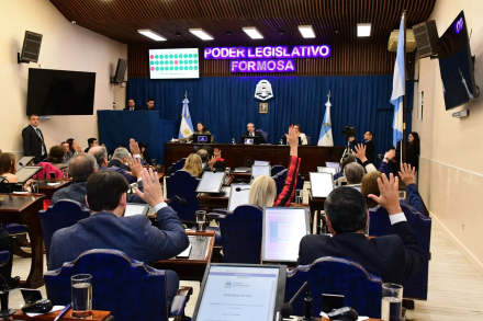ultima sesion en Legislatura de la provincia de Formosa