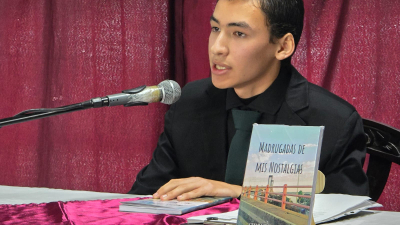 El joven César Gonzalo Maciel presentó Madrugadas de mis nostalgias