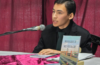 El joven César Gonzalo Maciel presentó Madrugadas de mis nostalgias