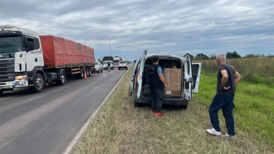 Detectan más de 3,6 kilos de marihuana ocultos en una encomienda sobre la ruta 16