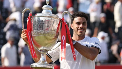 Cerúndolo es el primer argentino campeón en Queen’s y ganador de su primer ATP 500