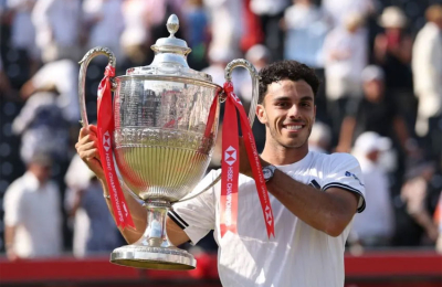Cerúndolo es el primer argentino campeón en Queen’s y ganador de su primer ATP 500