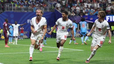 Inglaterra se lo dio vuelta al Congo y se metió en octavos de final