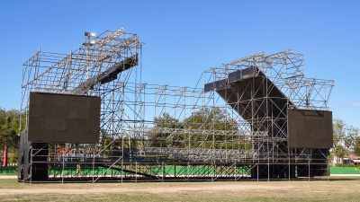 Comenzaron a transformar el predio del Parque Intercultural para la Bienal del Chaco