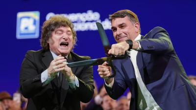 Milei apoyó a Bolsonaro en Brasil y tildó de "presidiario" a Lula: "Hay que parar la basura socialista"
