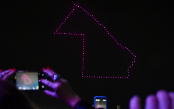 Cierre a pura magia de la Bienal del Chaco 2026: drones, luces y la consagración de Mauricio Guajardo