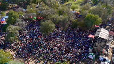 La Cabalgata de la Fe volvió a congregar a una multitud