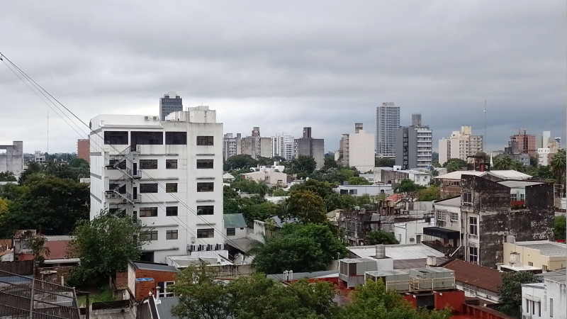 Resistencia amaneció cubierta y fría: rige alerta por probables chaparrones