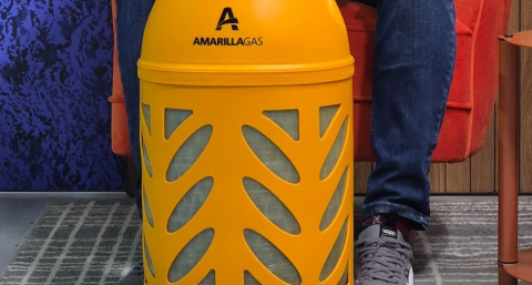 Amarilla Gas lanzó una nueva garrafa de diez kilos