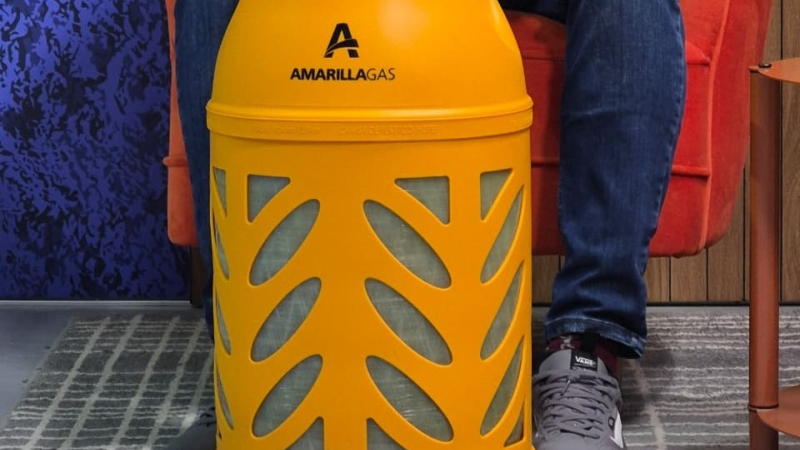Amarilla Gas lanzó una nueva garrafa de diez kilos