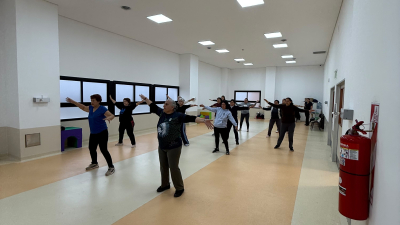El Hospital de la Madre y la Mujer amplió horarios de gimnasia