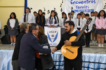 Encuentros Corales Se concretó en la EPES N° 87 la última jornada del Nivel Secundario (2)