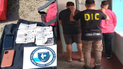 Detuvieron a dos sospechosos de hurto y restituyeron bienes a sus propietarios