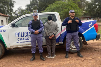 El acusado de abusar de su hijo de 11 años fue trasladado a Castelli